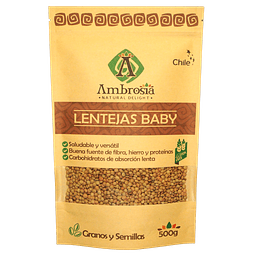 Lentejas Baby 500 gr Ambosia