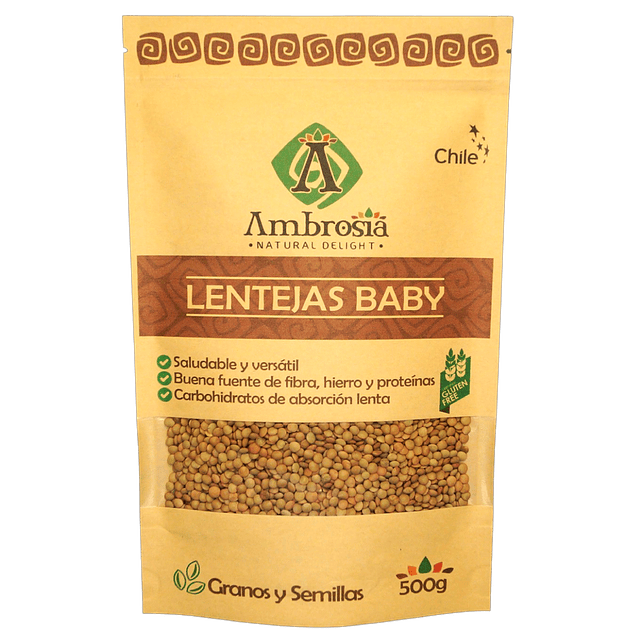 Lentejas Baby 500 gr Ambosia 