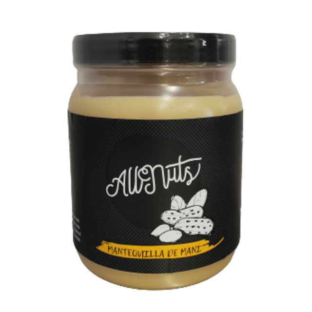 Mantequilla de Maní Tostado Original 1000 grs Allnuts