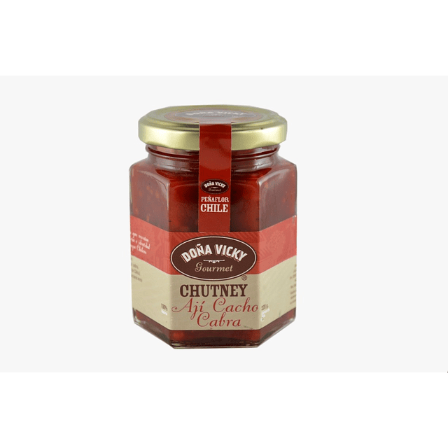 Chutney Ají cacho Cabra 220 grs Doña Vicky