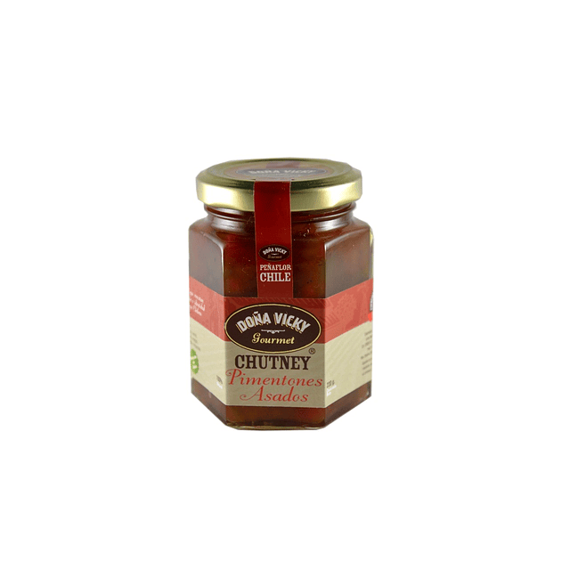 Chutney Pimentones Asados 220 grs Doña Vicky