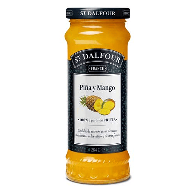 Mermelada sin azúcar Piña & Mango 284 grs St Dalfour
