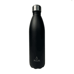 Botella de Acero Inoxidable Onyx ( Negro) 750 ml Puur