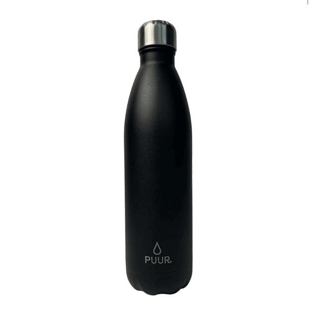 Botella de Acero Inoxidable Onyx ( Negro) 750 ml Puur