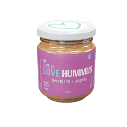 Hummus Berenjena Paprika 220 grs I Love Hummus 