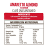 Frasco de Café Instantáneo Amaretto Almond 50 grs Beanies