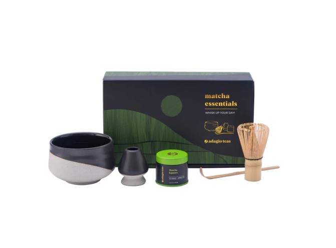 Set Matcha Bowl Negro Adagio Teas