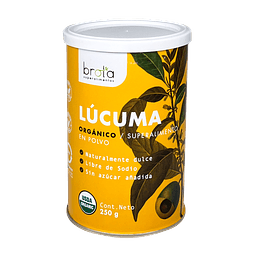 Lúcuma orgánica en polvo 250 gr Brota 