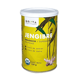 Jengibre orgánico en polvo 150 gr Brota