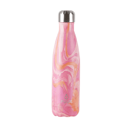 Botella de Acero Inoxidable Rose Marble 500 ml Puur