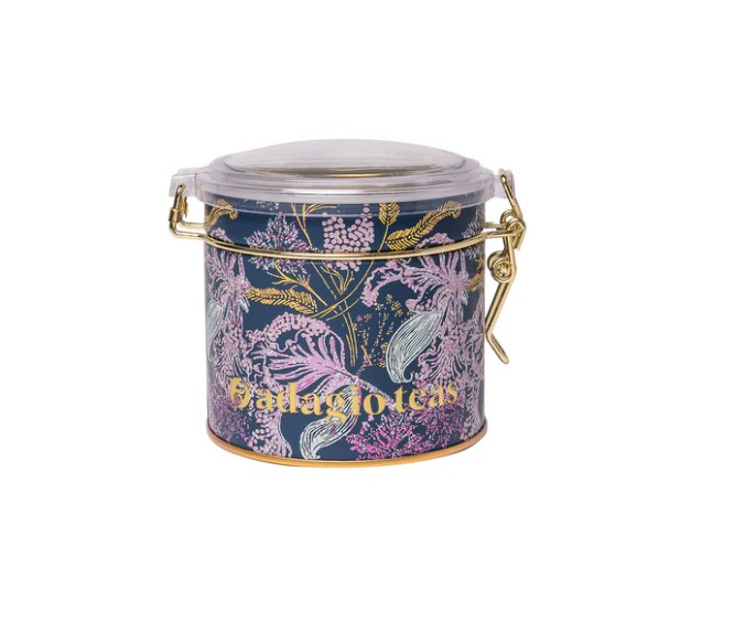 Tarro Chico Azul Marino Ramas 4 Oz Adagio Teas