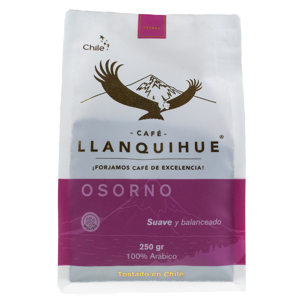 Café de Grano Molido Osorno 250 grs Llanquihue