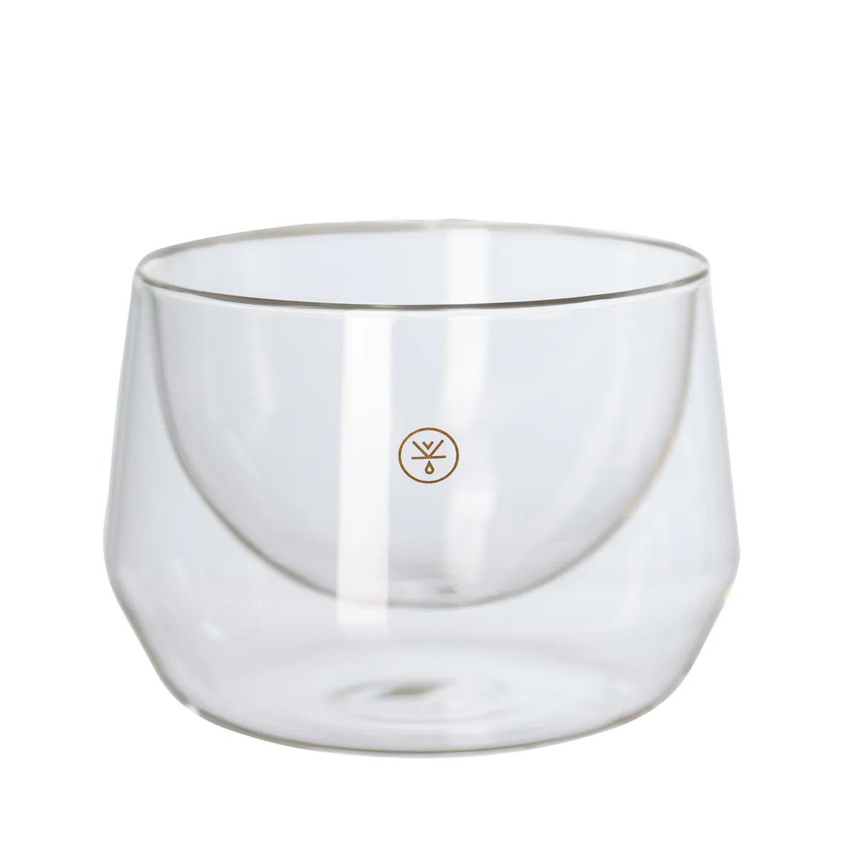 Set 2 mugs vidrio doble pared 250 ml