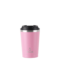 Vaso Térmico Mug Hermético 350 ml Palo Rosa Puur