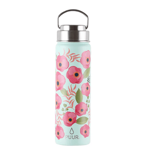 Botella Térmica de Acero Inoxidable Activa Anémona 660 ml Puur
