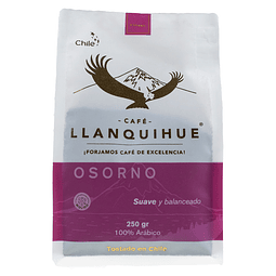 Café de Grano Entero Osorno 250 grs Llanquihue