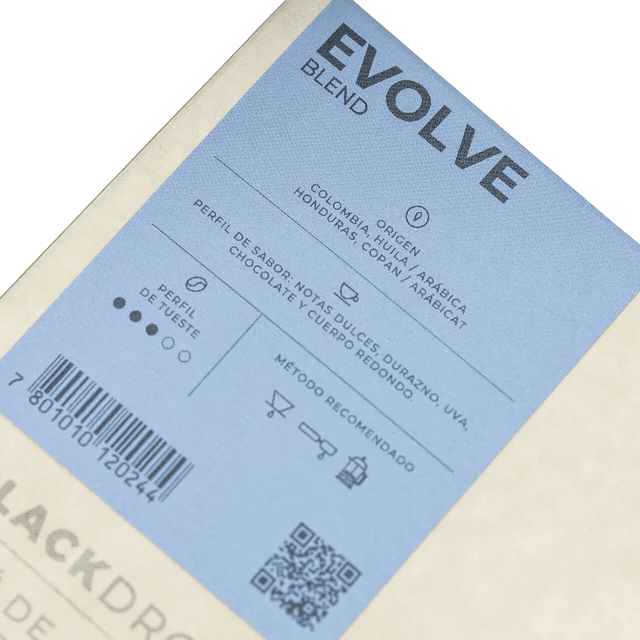 Café Grano Entero Evolve Blend 227 grs Blackdrop Coffee
