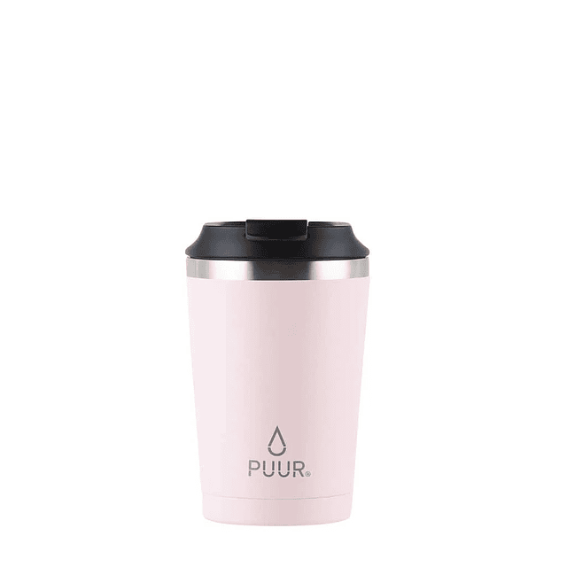 Vaso Térmico Mug Hermético 350 ml Pastel Pink Puur