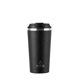 Vaso Térmico Mug Hermético de acero inoxidable 470 ml Onyx Puur