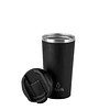 Vaso Térmico Mug Hermético de acero inoxidable 470 ml Onyx Puur
