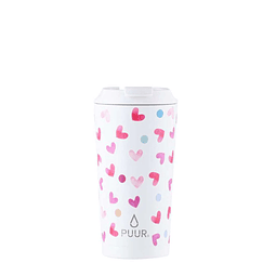 Vaso Térmico Mug Hermético de acero inoxidable 470 ml Be Mine Puur