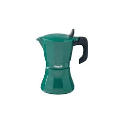 Cafetera Italiana Inducción Petra 9 tazas Green Oroley