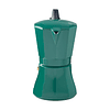 Cafetera Italiana Inducción Petra 9 tazas Green Oroley