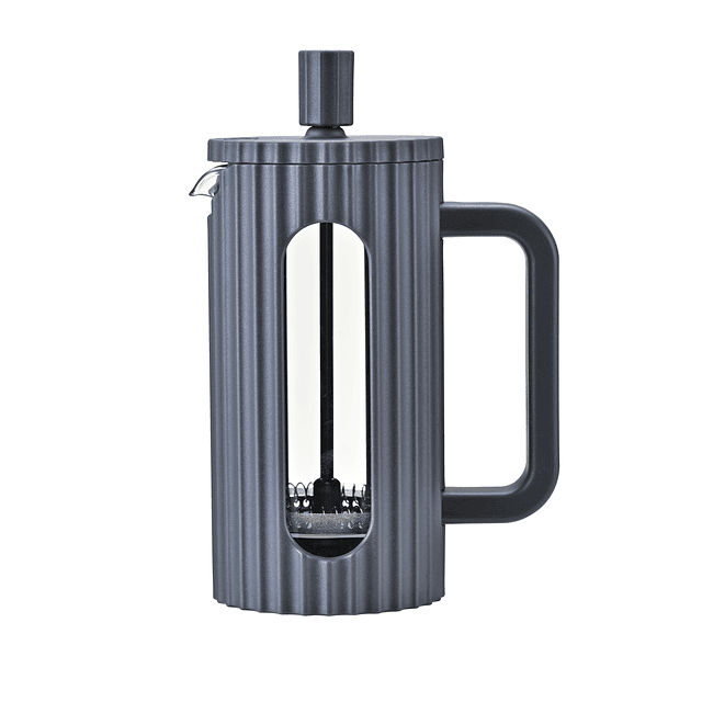 Cafetera Francesa Embolo Amalfi Gris 350 ml Oroley