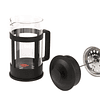 Cafetera Francesa Embolo New Parma Negra 3 tazas Oroley