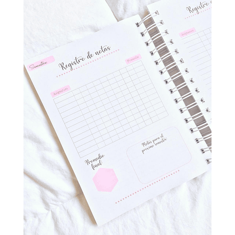 Planner Universitario Personalizado