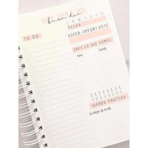 Planner Personal: Diario