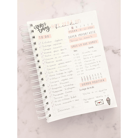 Planner Personal: Diario