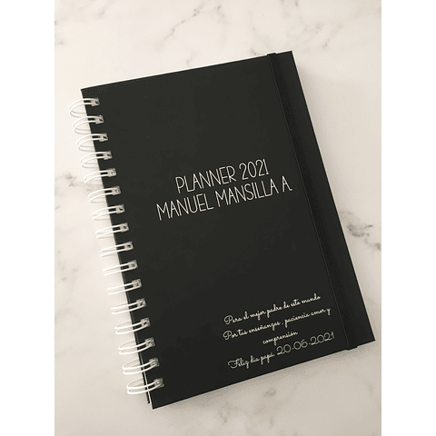 Planner Masculino (Personal/Universitario)