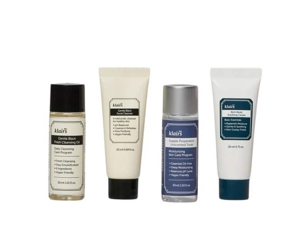 Skincare Trial Kit, Klairs. 1