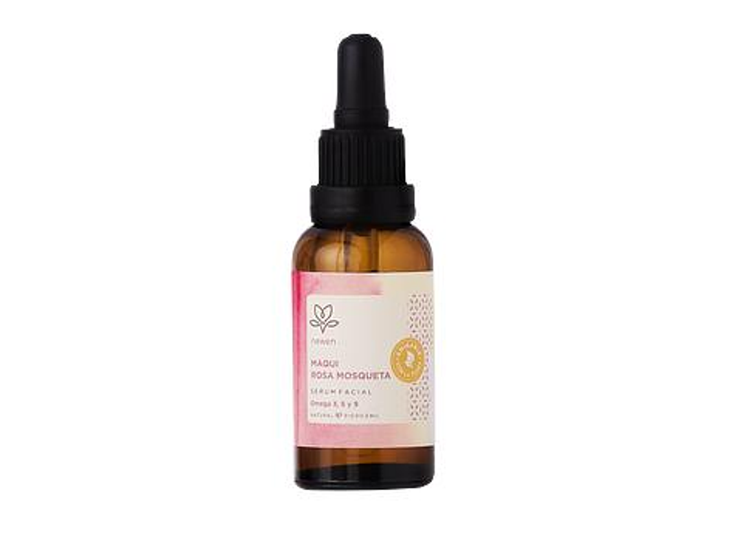 Serúm facial regenerador Maqui y Rosa Mosqueta, Newen. (30 ml) 1