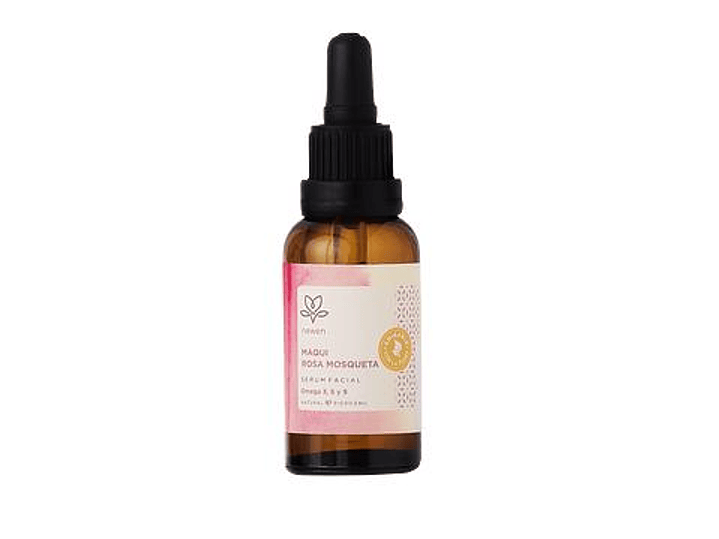 Serúm facial regenerador Maqui y Rosa Mosqueta, Newen. (30 ml) 1