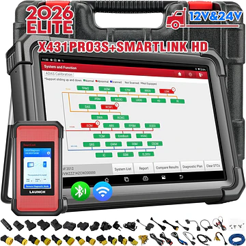 SCANNER LAUNCH X431 PRO V+ PARA DIESEL Y GASOLINA