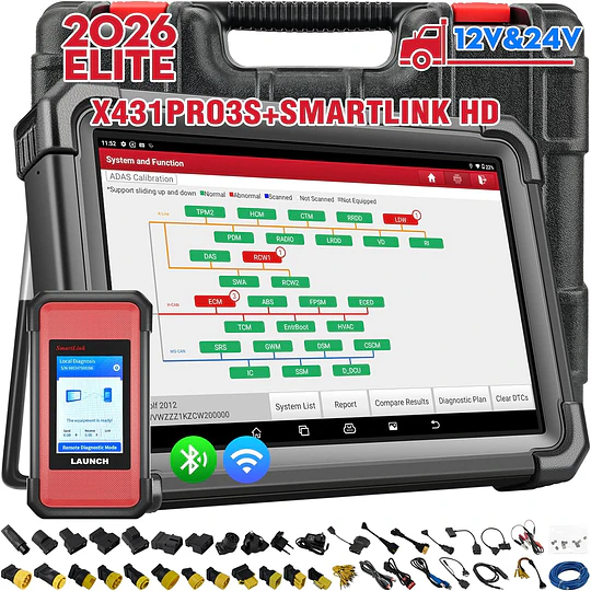 SCANNER LAUNCH X431 PRO V+ PARA DIESEL Y GASOLINA - Image 1
