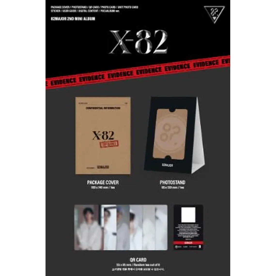82MAJOR - 2nd Mini Album [X-82] (POCAALBUM) 2