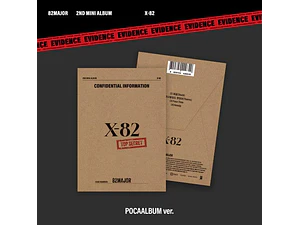 82MAJOR - 2nd Mini Album [X-82] (POCAALBUM)