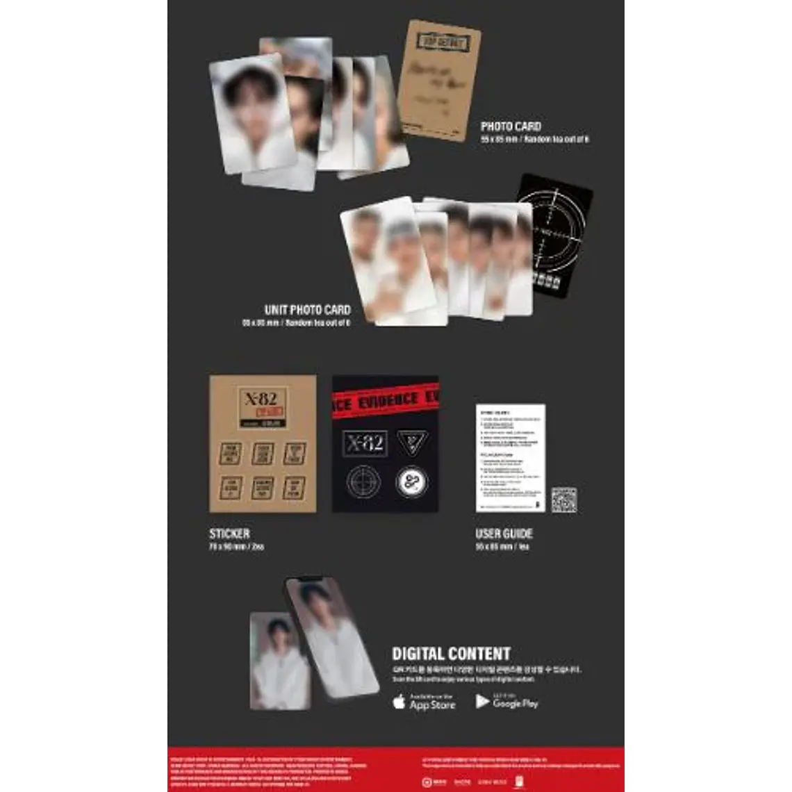 82MAJOR - 2nd Mini Album [X-82] (POCAALBUM) 3