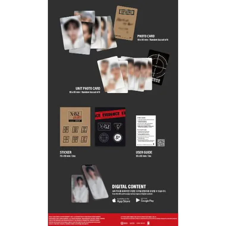 82MAJOR - 2nd Mini Album [X-82] (POCAALBUM) 3