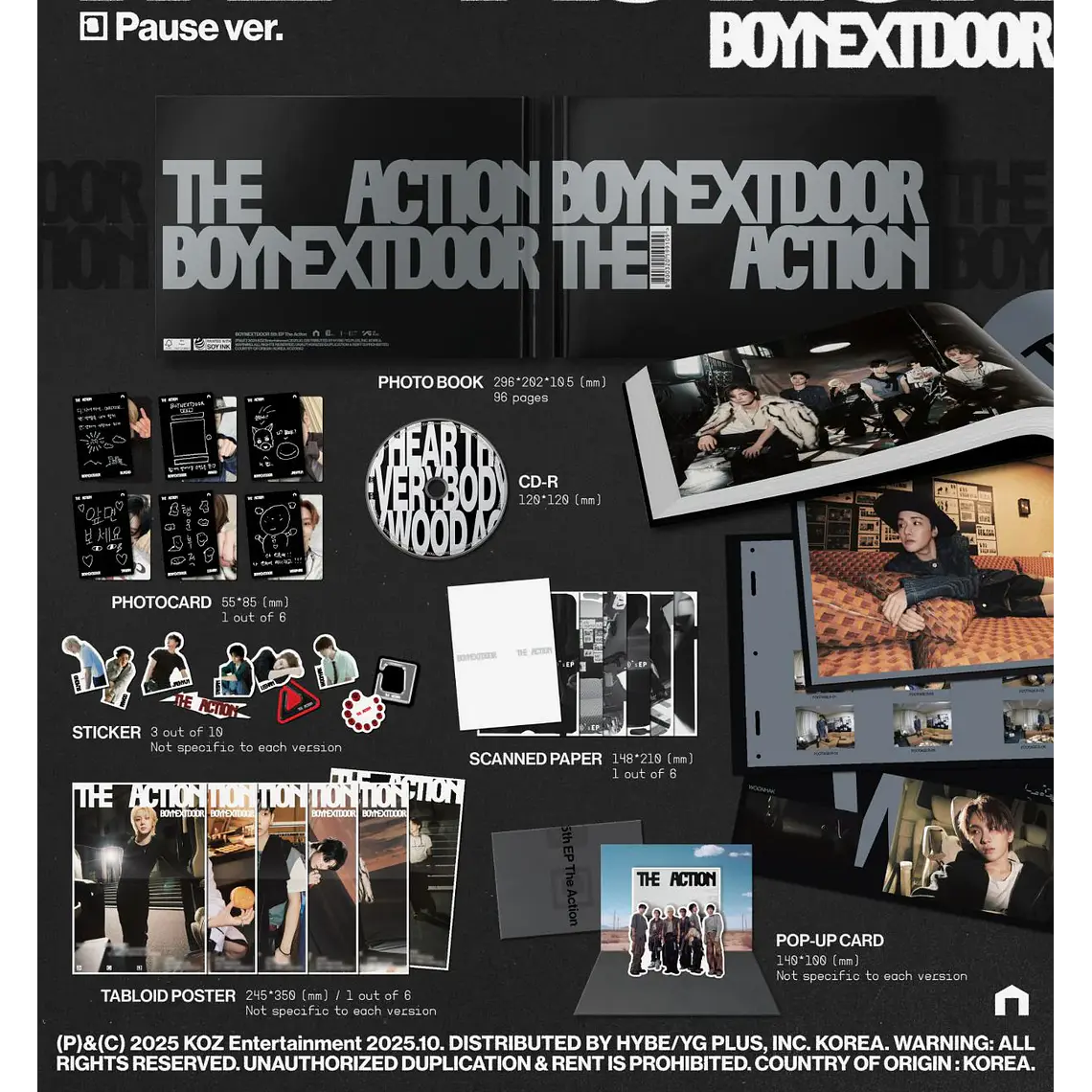 BOYNEXTDOOR 5th EP [The Action]  2