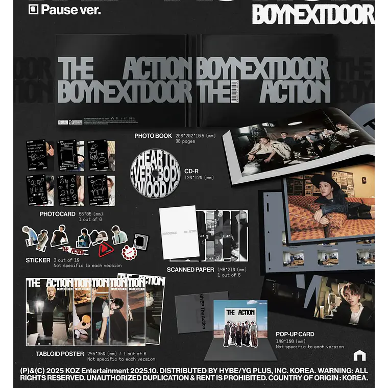 BOYNEXTDOOR 5th EP [The Action]  2