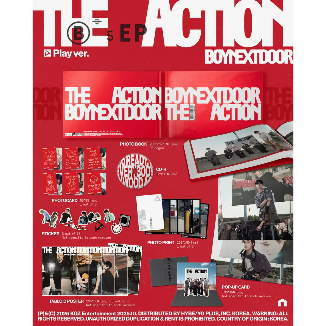 BOYNEXTDOOR 5th EP [The Action]  3
