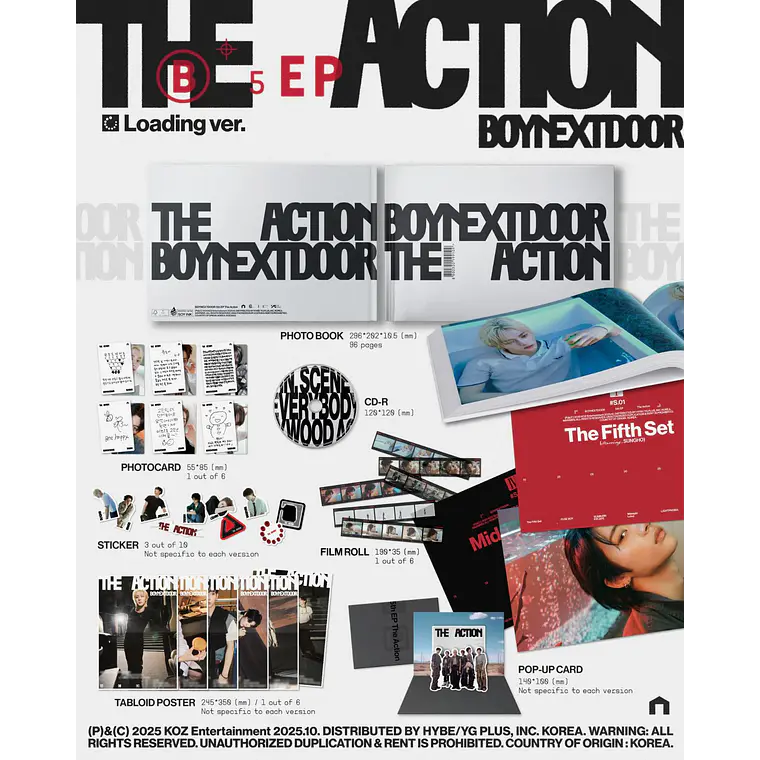 BOYNEXTDOOR 5th EP [The Action]  4