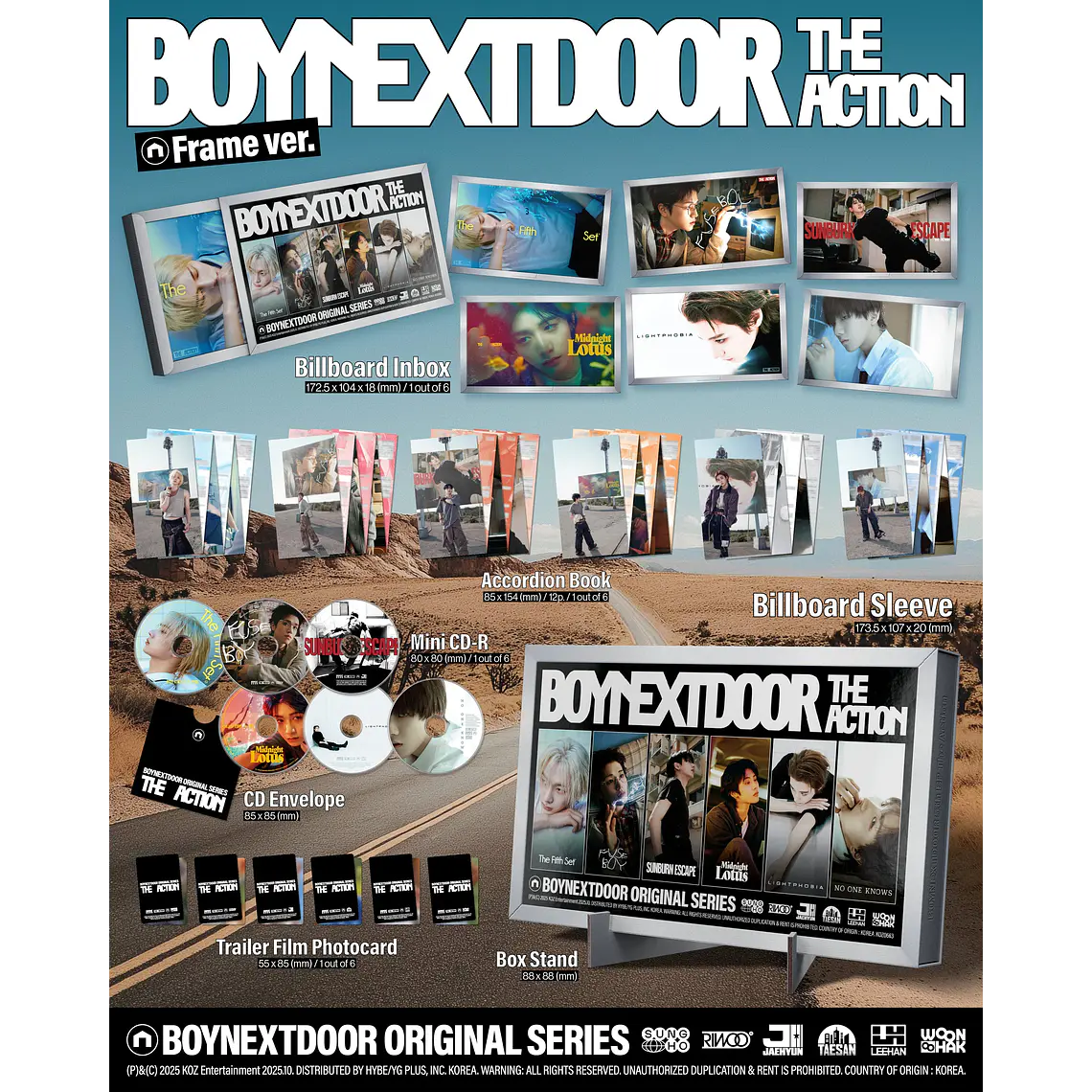 BOYNEXTDOOR 5th EP [The Action] (FRAME VER.) 2