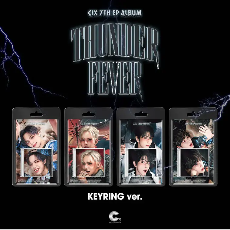 CIX - 7th EP Album [THUNDER FEVER] Keyring Album 1