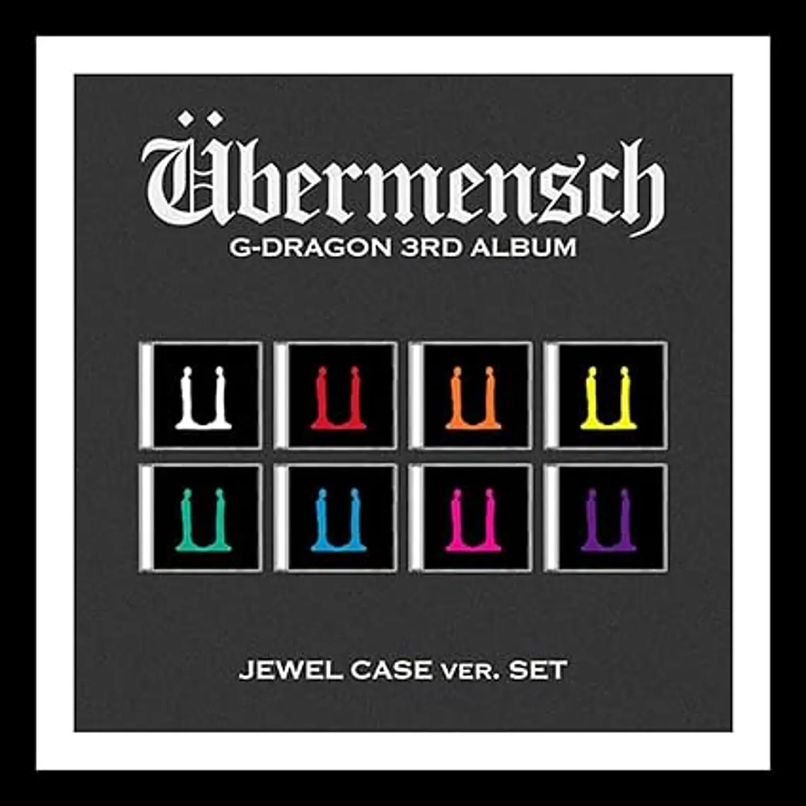 G-DRAGON - 3rd Album [Übermensch] (JEWEL ver.) 1