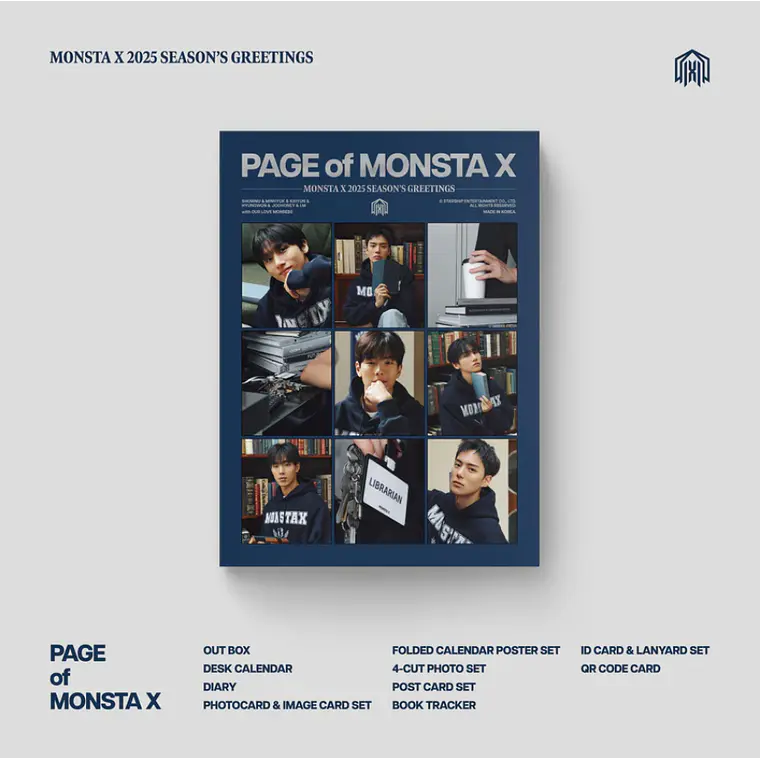 MONSTA X - 2025 SEASON'S GREETINGS [PAGE of MONSTA X] 1